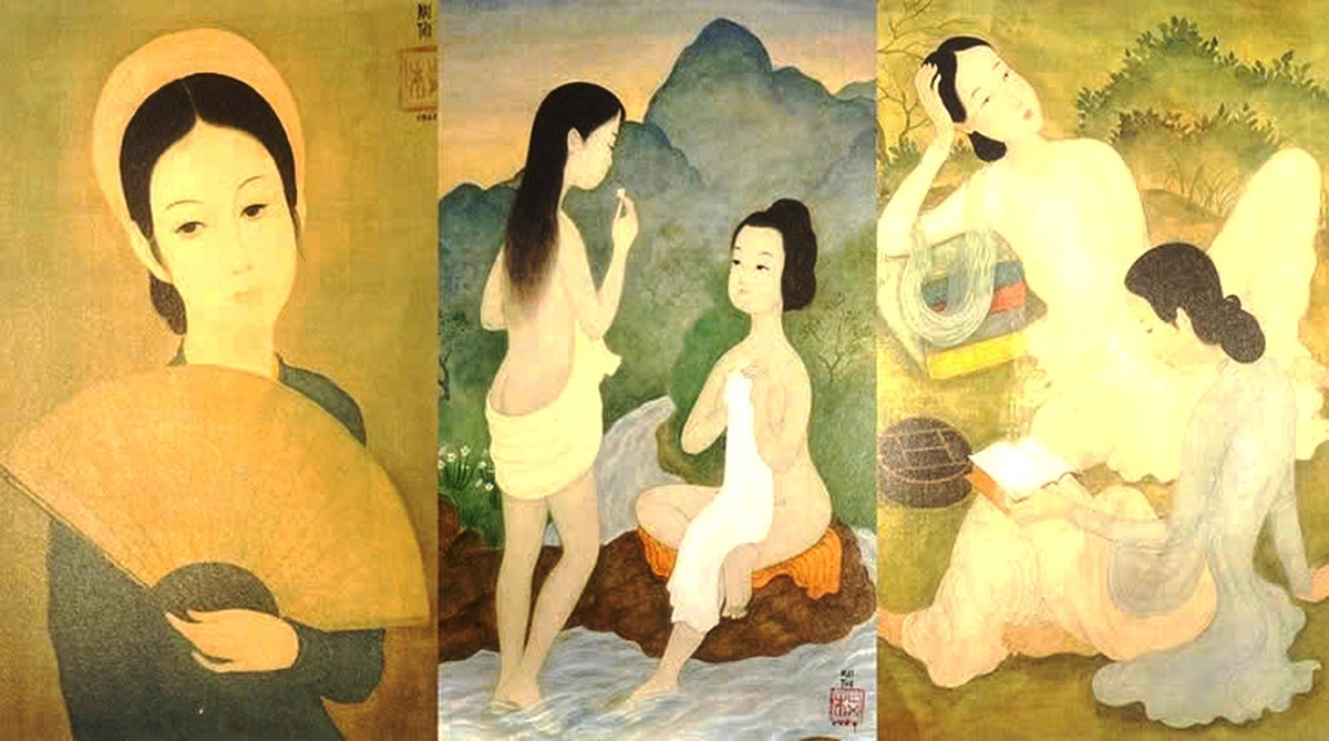 Một số tranh của họa sĩ Mai Trung Thứ
